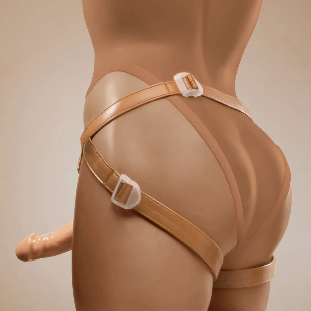 NudeFit FlexCurvy Strap-On Harness