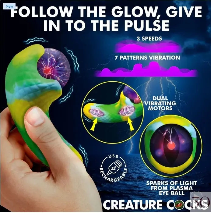 Œil Plasma Électrique Fantastique Creature Cocks