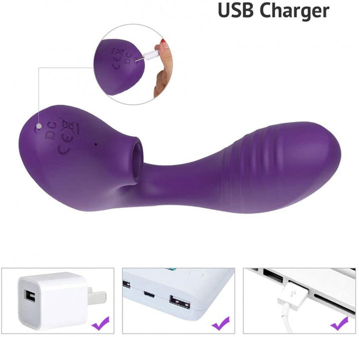 OG Vibrateur a succion  - Pro 2 mauve tracy's dog