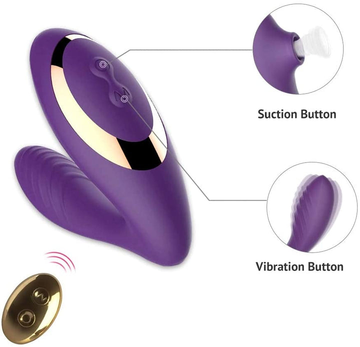 OG Vibrateur a succion  - Pro 2 mauve tracy's dog