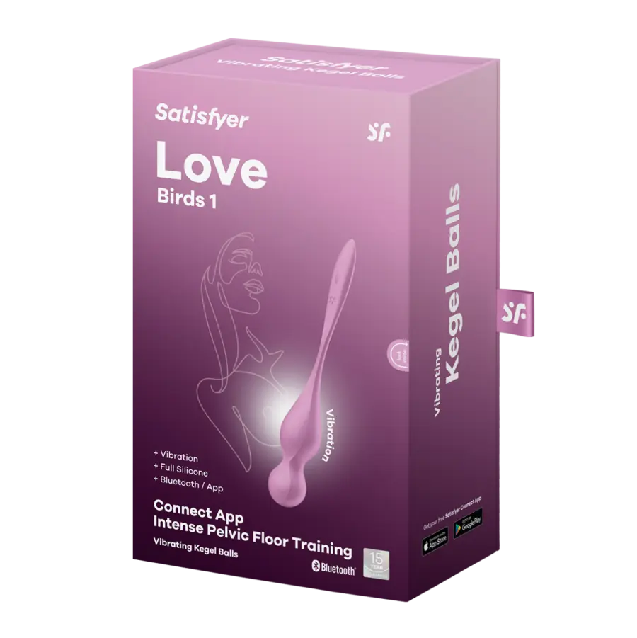 Oiseaux d'amour 1 - Rose Satisfyer