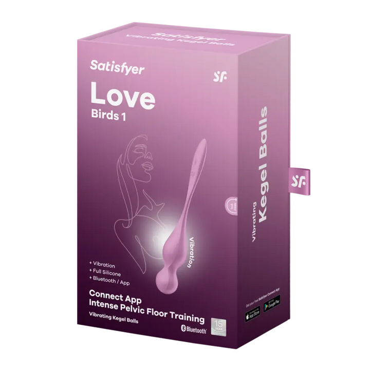 Oiseaux d'amour 1 - Rose Satisfyer