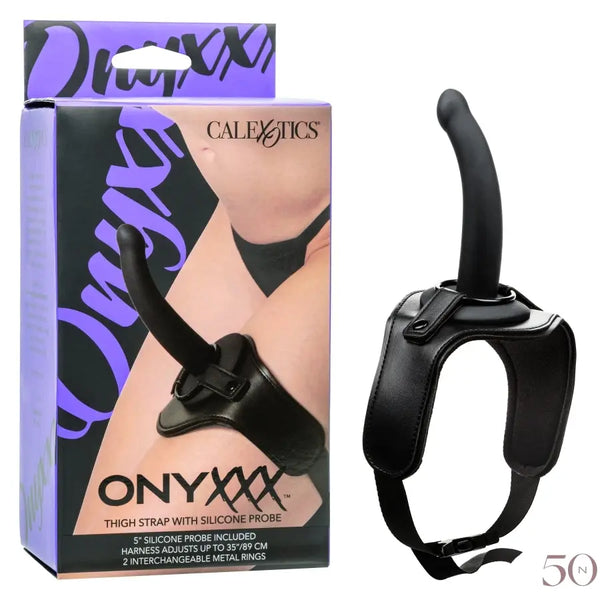 Onyxxx - Thigh Strap with Silicone Probe