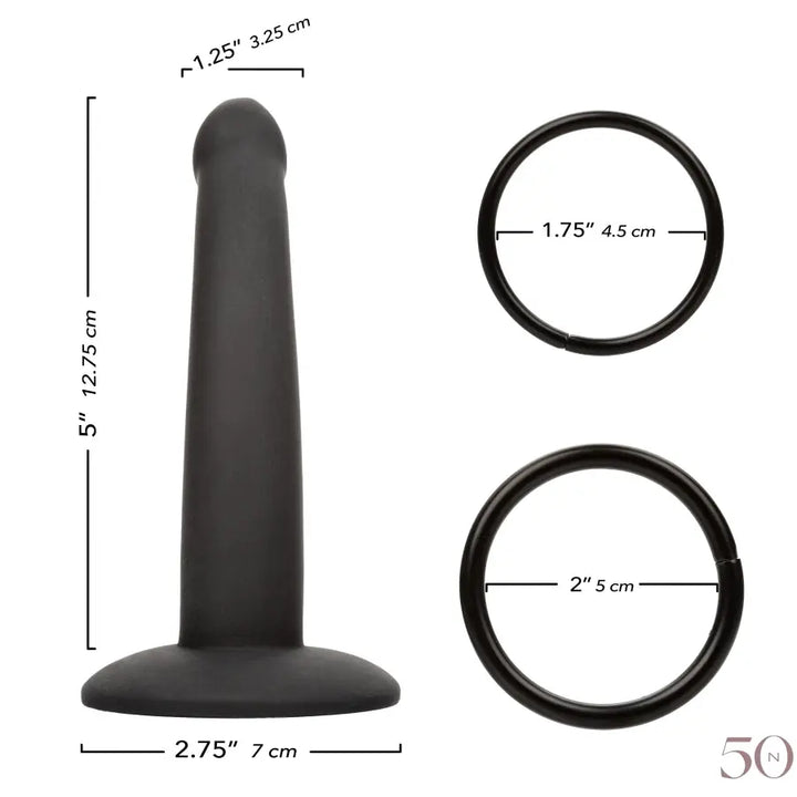 Onyxxx - Thigh Strap with Silicone Probe