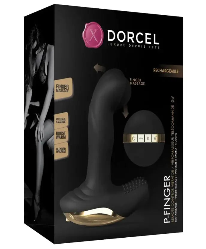 P-FINGER - Vibromasseur Télécommandé dorcel