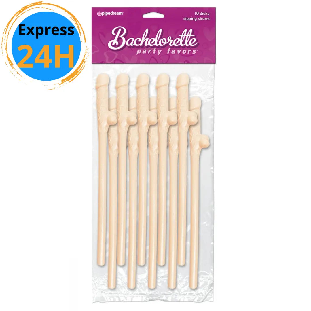 Paille Pénis (10/Pack) Pipedream