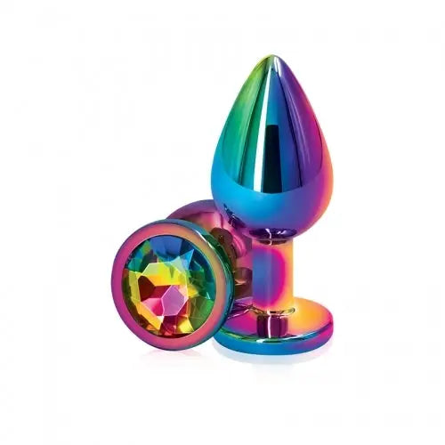 Plug Anal Couleur Multiple - Moyen rear assets