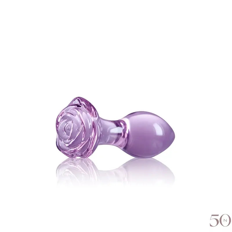 Plug Anal en forme de Rose - Violet NS Novelties