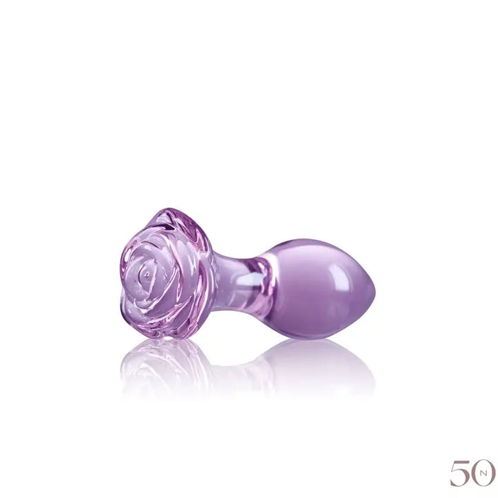 Plug Anal en forme de Rose - Violet NS Novelties