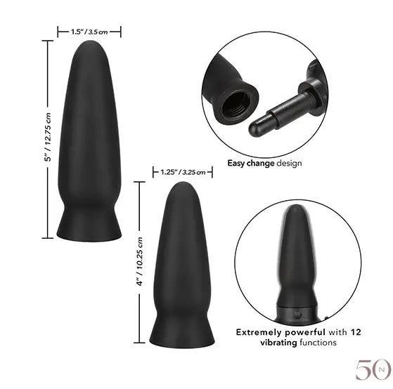 Plug anal interchangeable calexotics