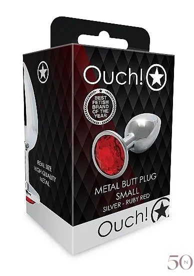 Plug anal rouge - OUCH! ouch!