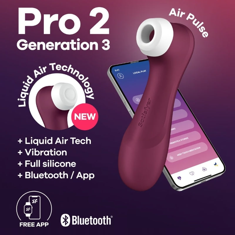 Pro 2 Generation 3 avec Application satisfyer