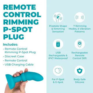 Rimming P-Spot Plug