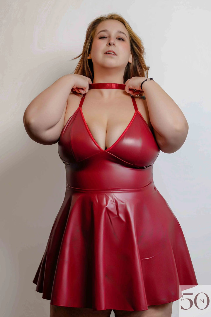 Robe Rouge Élégante