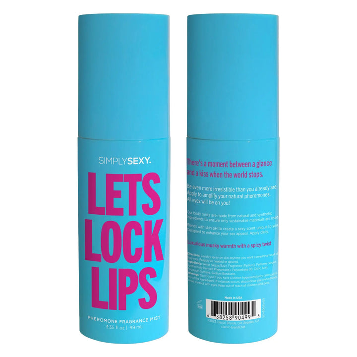 Scellons Nos Lèvres - Brume aux Phéromones simplysexy