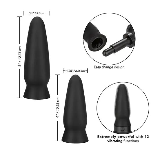 Sonde Vibrante Interchangeable avec 2 Embouts