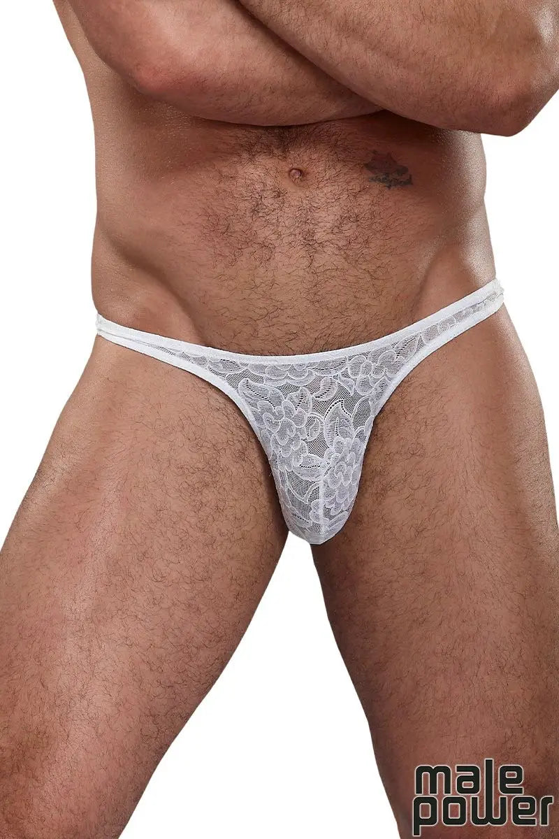 Tanga Dentelle Élastique Male Power