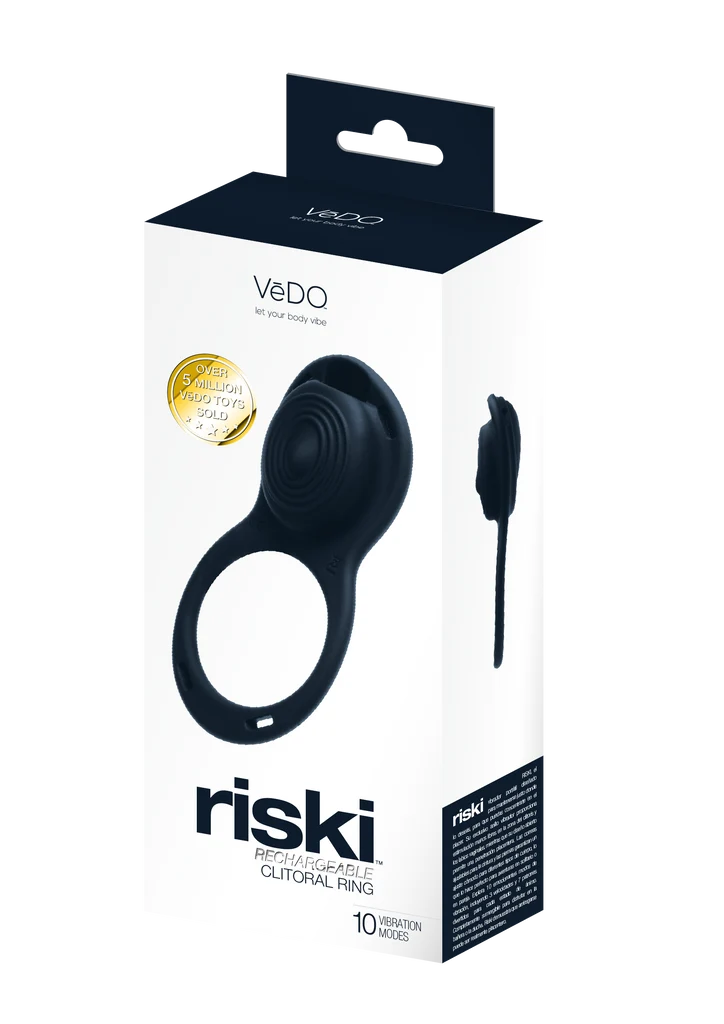 RISKI – Vibrateur Clitoridien Portable Mains Libres pour Couple