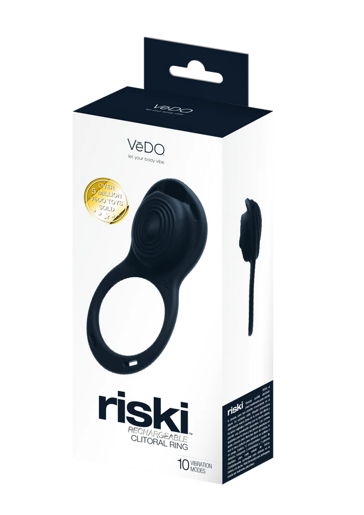 RISKI – Vibrateur Clitoridien Portable Mains Libres pour Couple