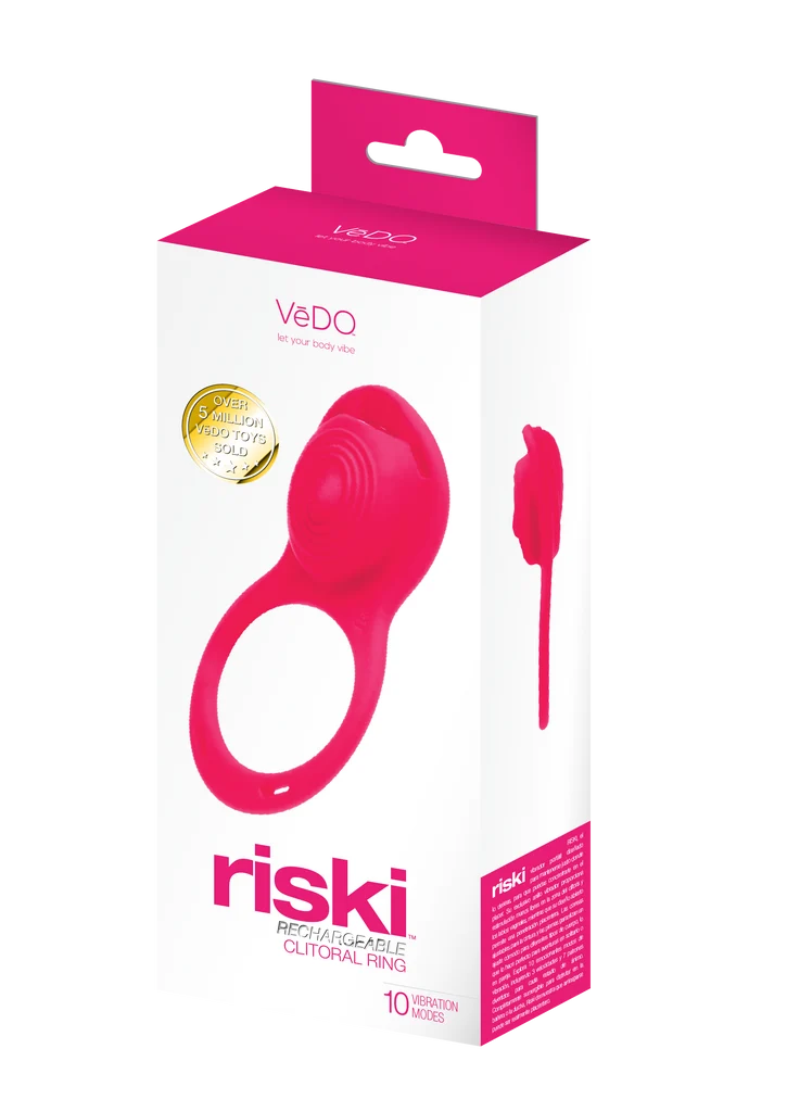 RISKI – Vibrateur Clitoridien Portable Mains Libres pour Couple
