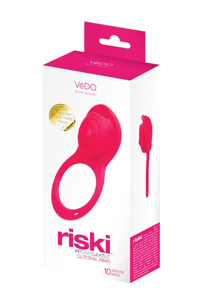 RISKI – Vibrateur Clitoridien Portable Mains Libres pour Couple