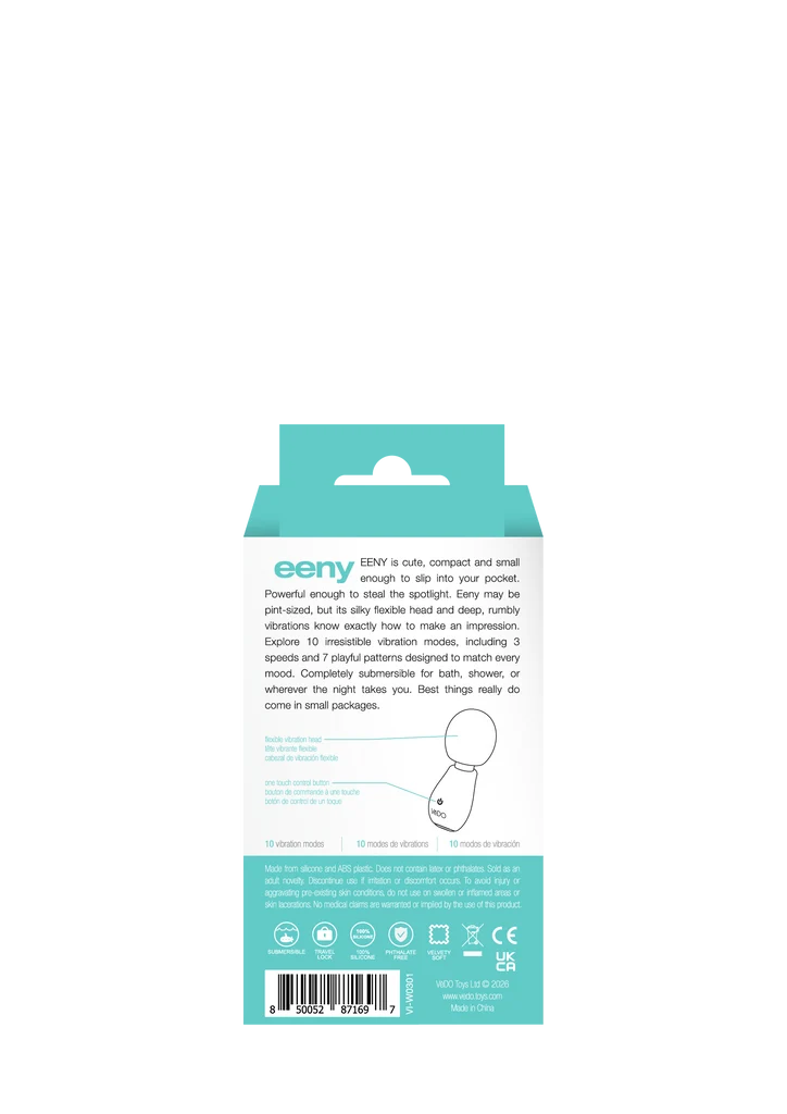 EENY – Mini Wand Vibrant Rechargeable et Étanche