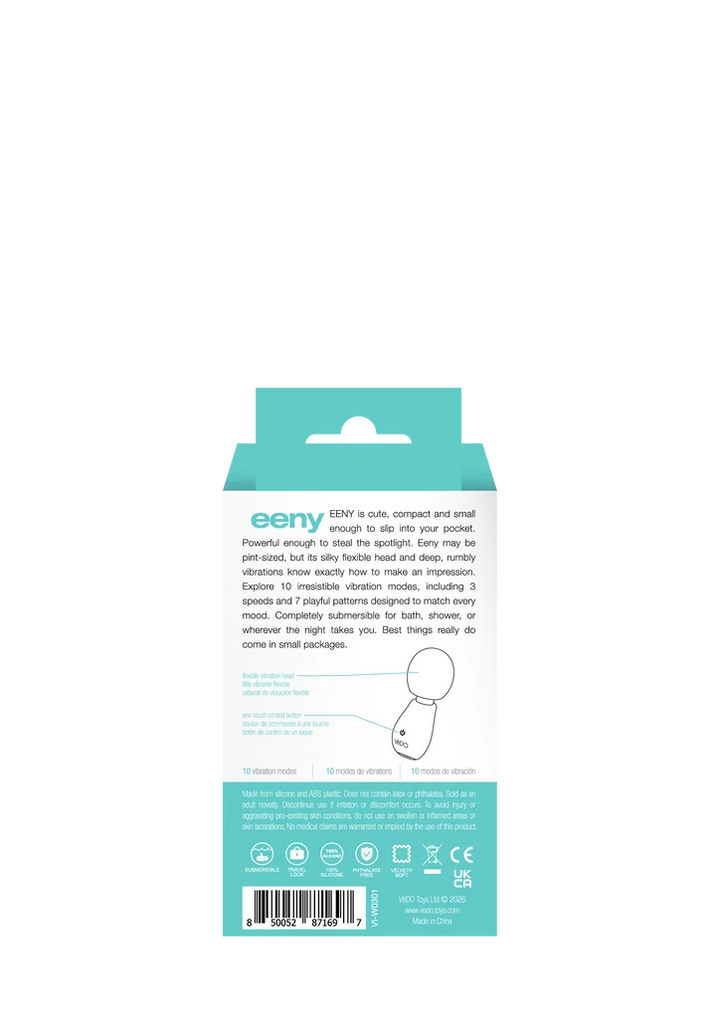 EENY – Mini Wand Vibrant Rechargeable et Étanche