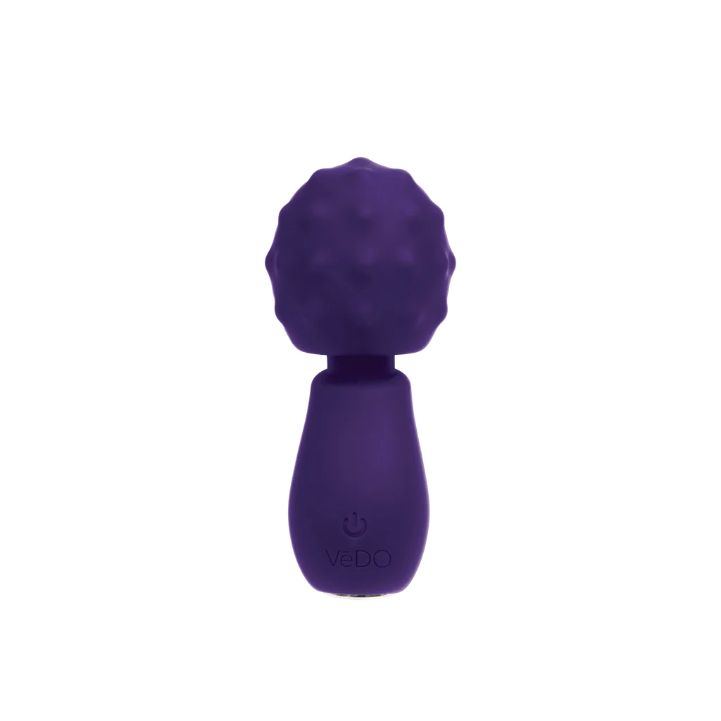 MEENY – Mini Wand Vibrant Rechargeable avec Tête Texturée