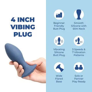 Vibing Plug – Plug anal vibrant en silicone