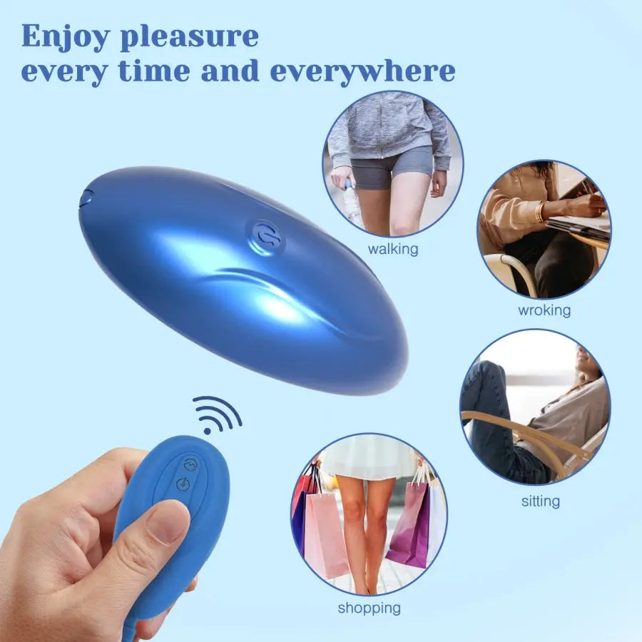 Vibromasseur Portatif pour Culotte, Couleur Mtallique - 50 nuances de Vibromasseur Portatif pour Culotte, Couleur Mtallique - 50 nuances de