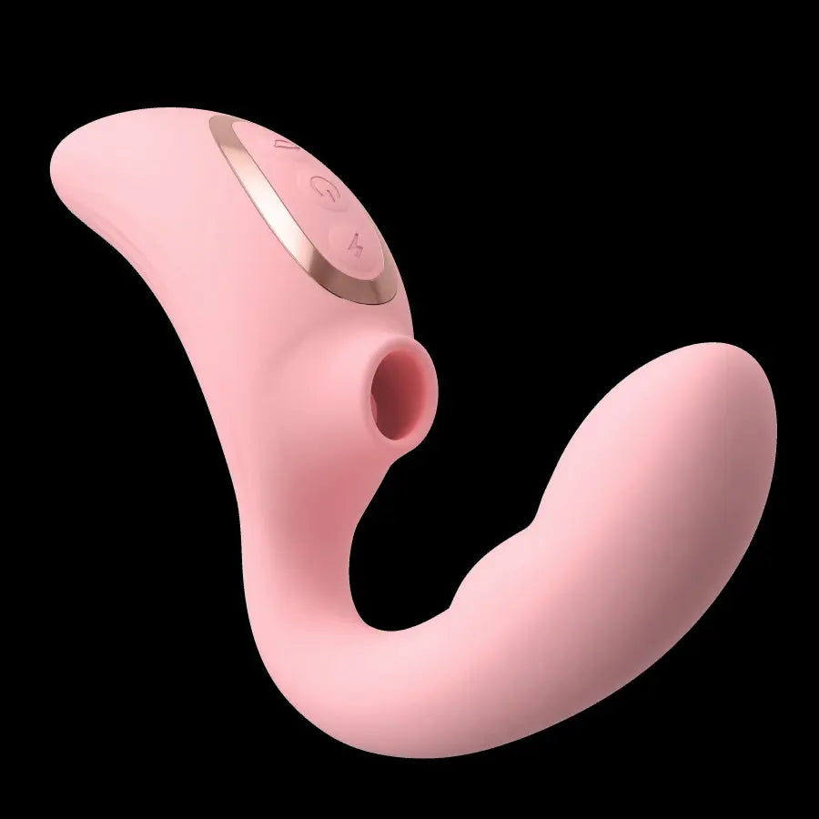 Vibromasseur Suceur 2 en 1 Gamma Rose - 50 nuances de sex Vibromasseur Suceur 2 en 1 Gamma Rose - 50 nuances de sex
