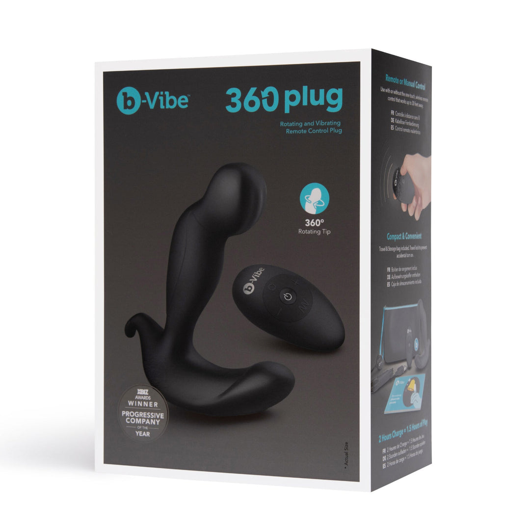 360 Plug Vibrant Noir B-Vibe