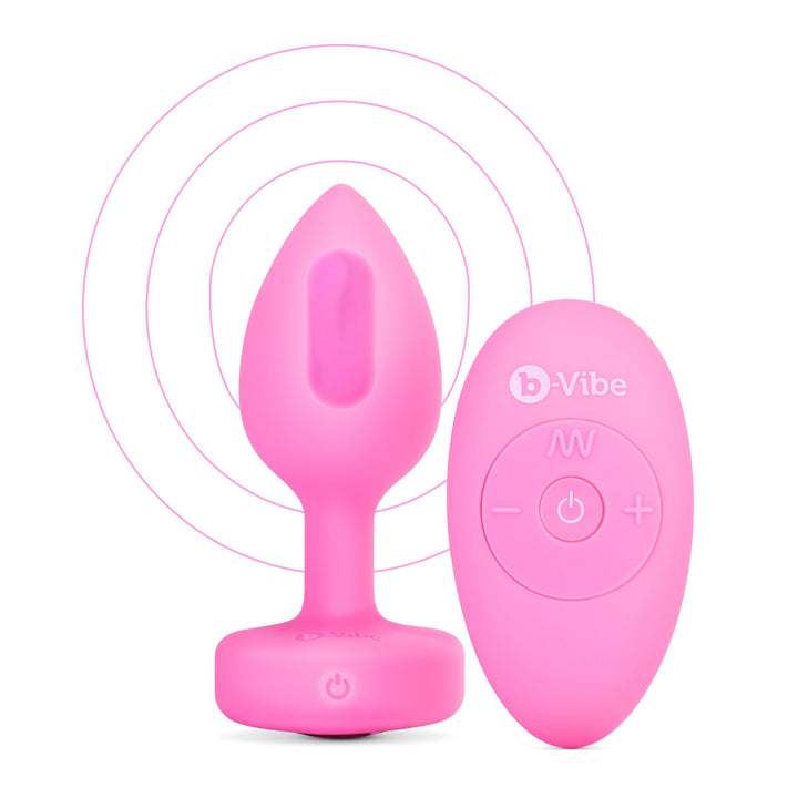 Plug Bijou Cœur Rose B-Vibe