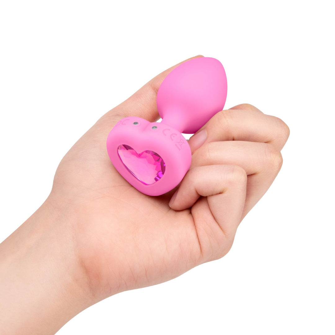 Plug Bijou Cœur Rose B-Vibe