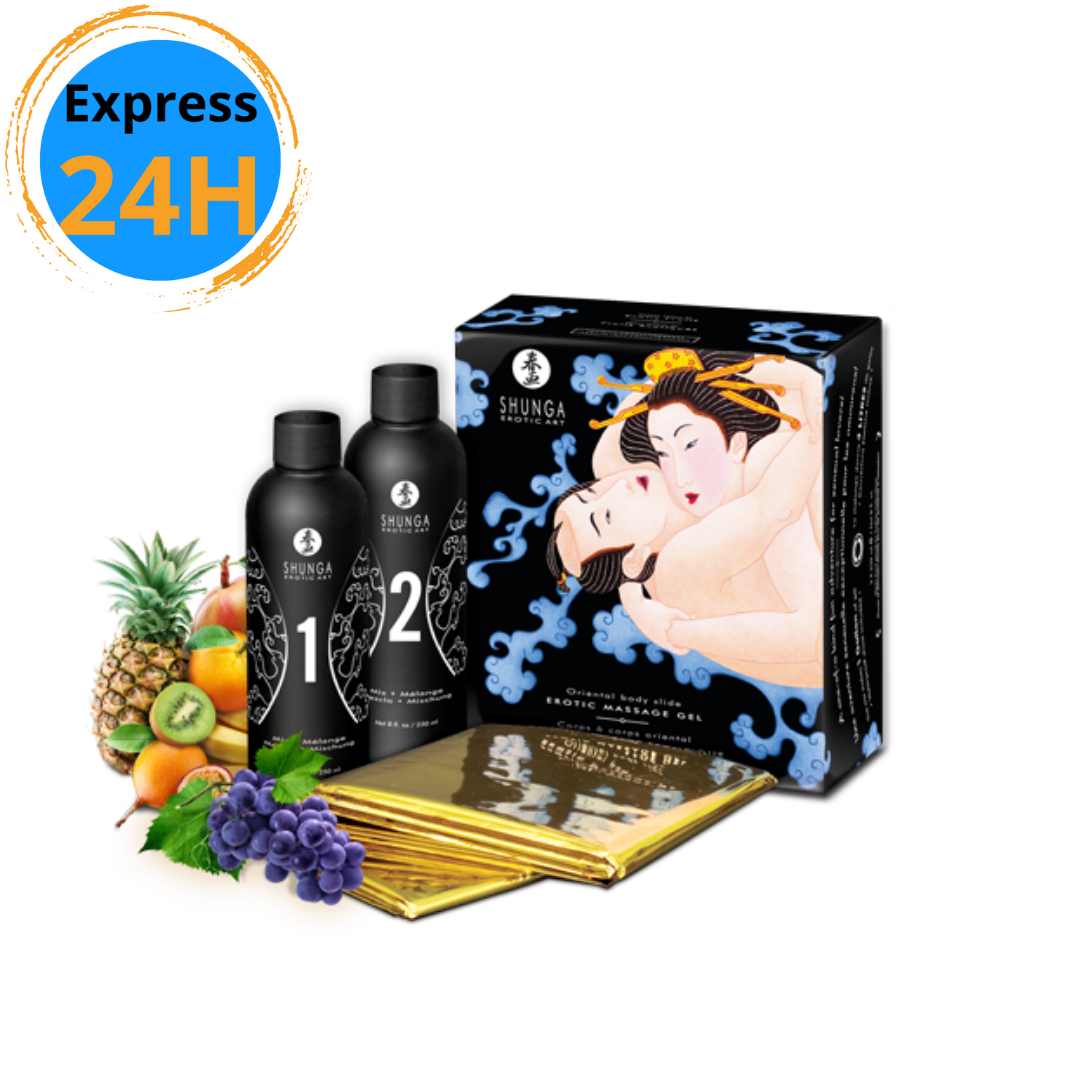 Gelée de massage érotique - Fruits exotiques