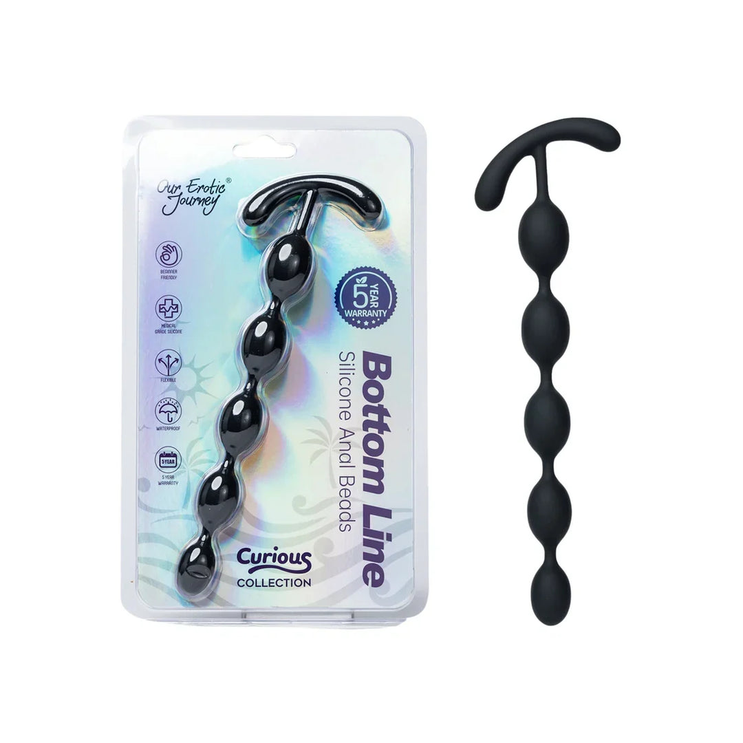 Perles anales en silicone