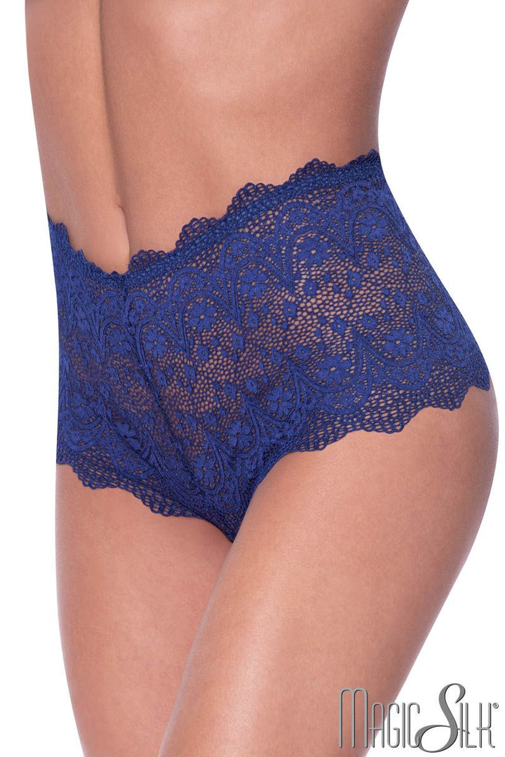 Boyshort à taille haute à la fourche ouverte Magic Silk
