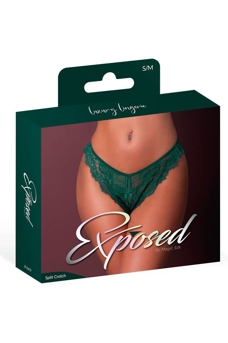 Thong à taille haute Exposed