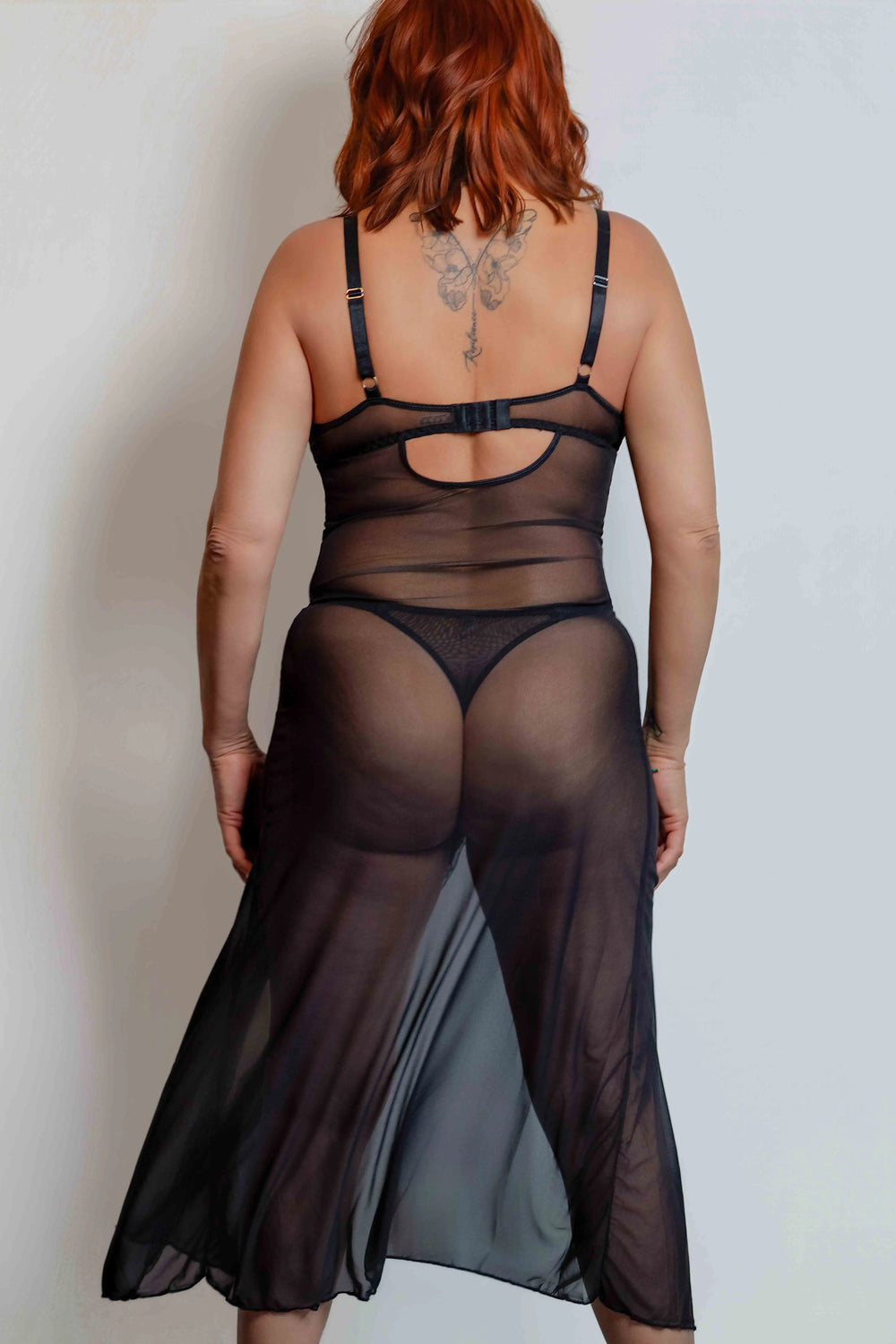 robe de nuit longue Luxe Lace Lingerie