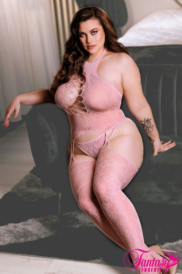 Bodystocking Dentelle Taille Queen