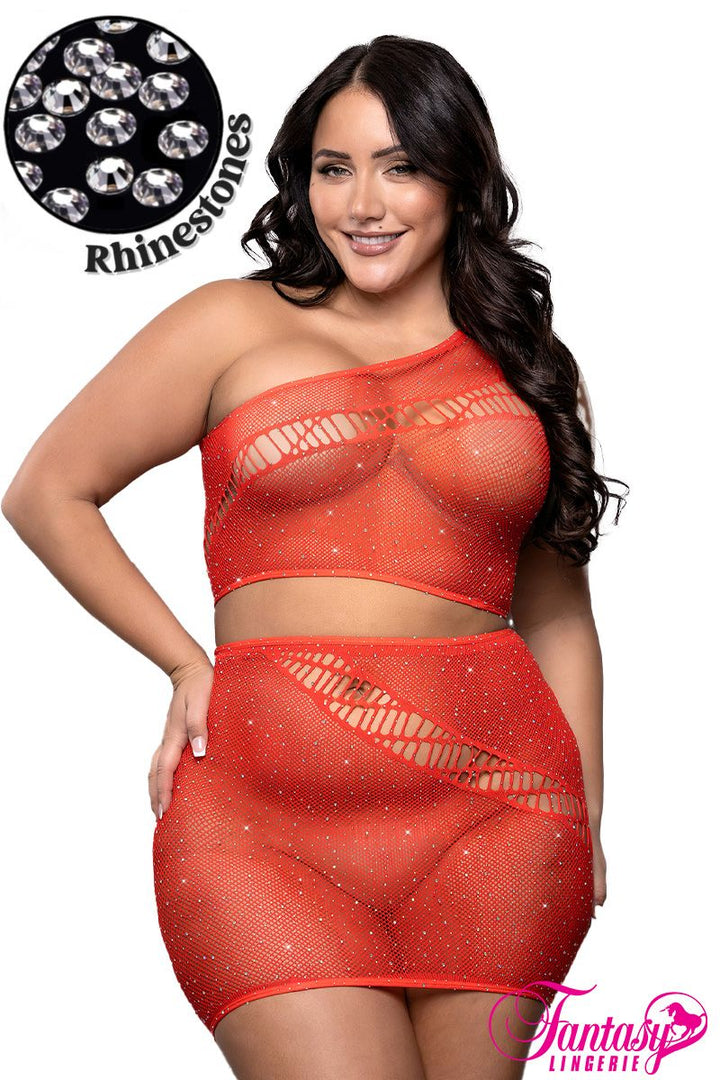 Ensemble 2 pièces en mesh Fantasy
