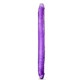 16" Dildo Double - Violet Blush