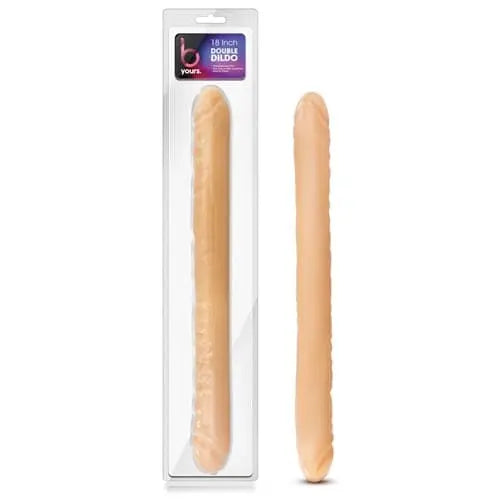 18" Dildo Double Blush