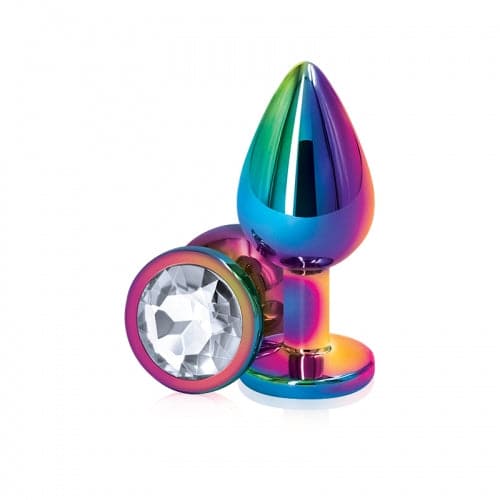 Plug Anal Couleur Multiple - Moyen