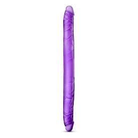 16" Dildo Double - Violet Blush