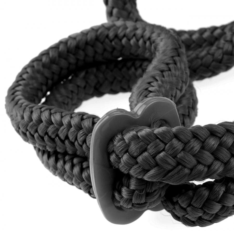 Menottes en corde de soie Pipedream