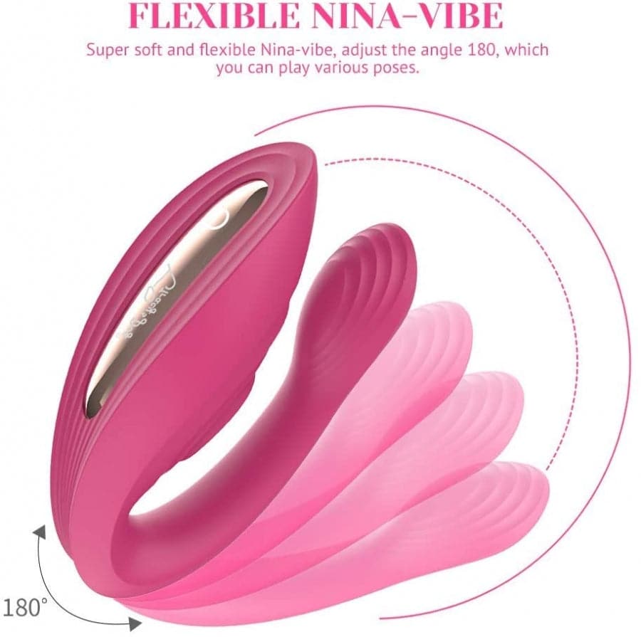 Couple Vibrator Nina Vibe Rose Rouge