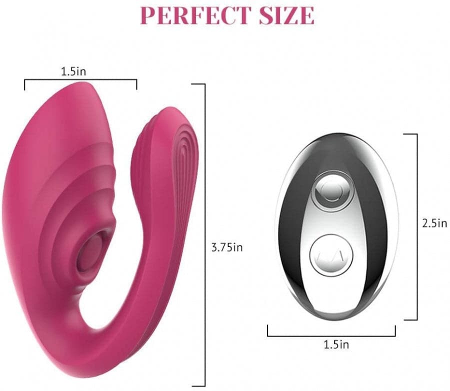 Couple Vibrator Nina Vibe Rose Rouge