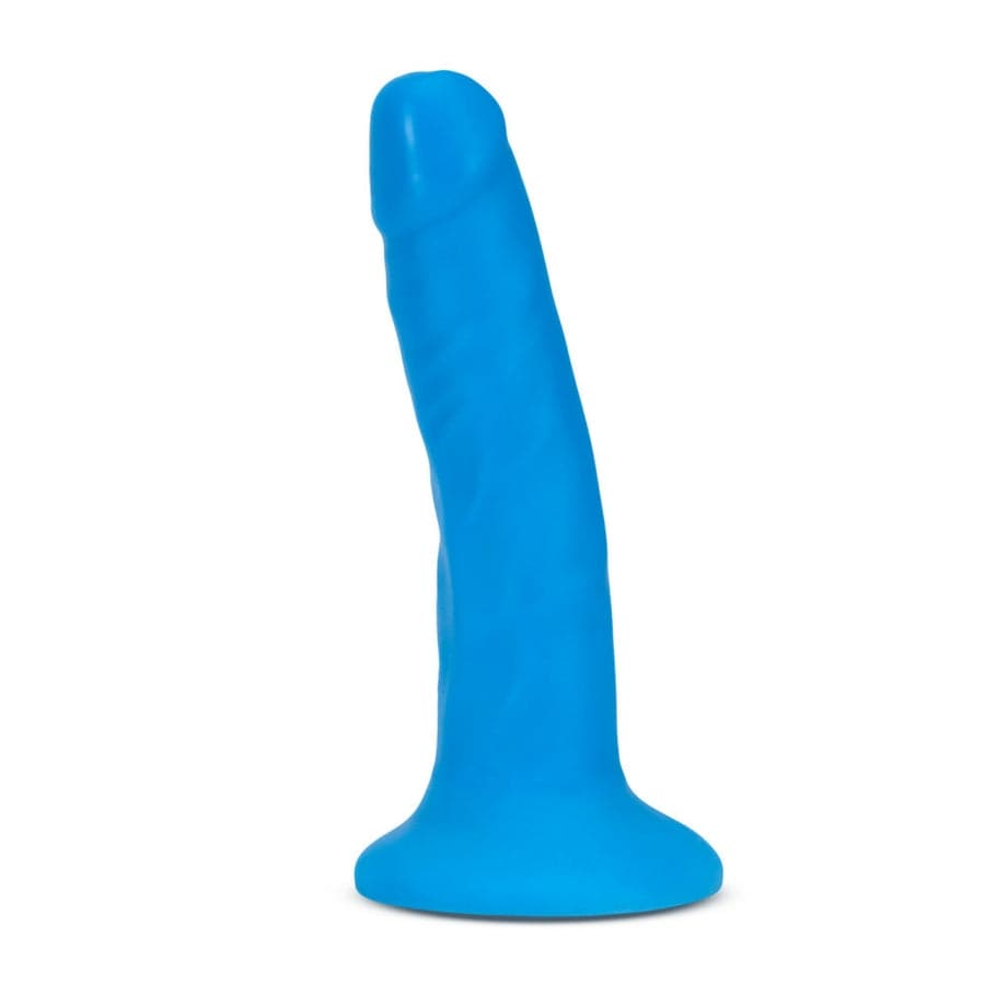 Gode en Silicone de 6 pouces - Bleu