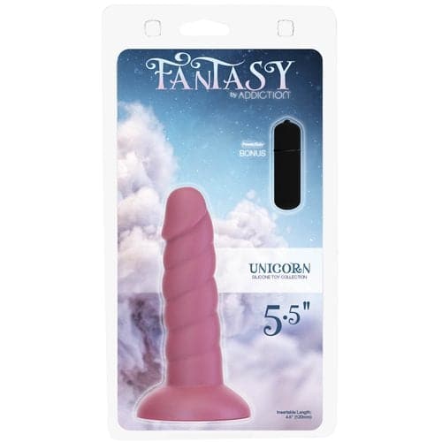 Dildo Licorne 5.5" Rose